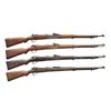Image 1 : GROUP OF 4 GERMAN WWI GEW 98 BOLT ACTION RIFLES.