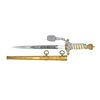 Image 2 : WWII GERMAN NAVAL OFFICERS DAGGER.