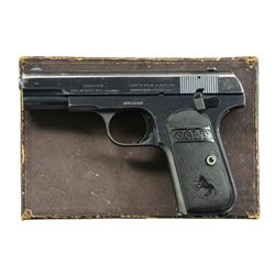 COLT MODEL 1903 POCKET HAMMERLESS AUTO PISTOL.