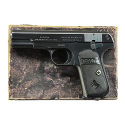 COLT MODEL "M" 1908 POCKET HAMMERLESS AUTO PISTOL.