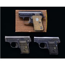 COLT VEST POCKET & JUNIOR PISTOLS.