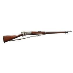 SPRINGFIELD US 1894 DATED KRAG BOLT ACTION RIFLE.