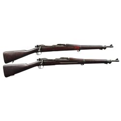 2 US WW1 & WW2 SPRINGFIELD BOLT ACTION RIFLES.