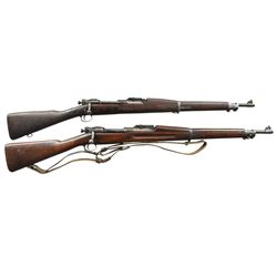 2 WW1 US MODEL 1903 BOLT ACTION RIFLES.