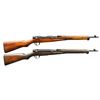 Image 1 : 2 JAPANESE TYPE 38 BOLT ACTION CARBINES.