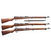 Image 1 : 3 WWII JAPANESE TYPE 99 BOLT ACTION RIFLES.