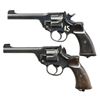 Image 1 : 2 ENFIELD NO. 2 MK1 REVOLVERS.