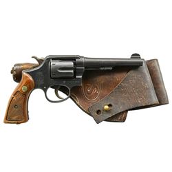 SMITH & WESSON BRITISH SERVICE DA REVOLVER.