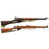 Image 1 : 2 BRITISH BOLT ACTION MILITARY RIFLES.