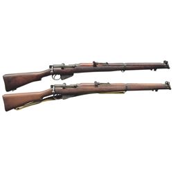2 WWII AUSTRALIAN LEE ENFIELD NO. 1 BOLT ACTION