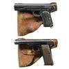 Image 1 : 2 BROWNING BASED SEMI-AUTO PISTOLS; 1907 HUSQVARNA
