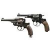 Image 1 : 2 REVOLVERS; RUSSIAN MODEL 1895 & JAPANESE TYPE