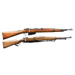 2 EUROPEAN BOLT ACTION MILITARY RIFLES.