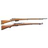 Image 1 : 2 EUROPEAN BOLT ACTION MILITARY RIFLES.
