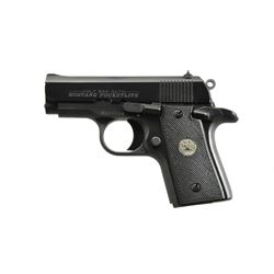 COLT MUSTANG POCKETLITE SEMI AUTO PISTOL.