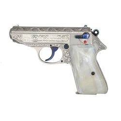 WALTHER / INTERARMS ENGRAVED PPK/S SEMI AUTO