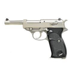 MANHURIN P1 & WALTHER P38 SEMI AUTO PISTOLS.