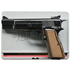 BROWNING HI POWER SEMI AUTO PISTOL.