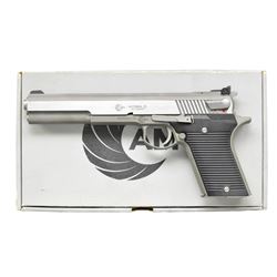 AMT AUTOMAG III SEMI AUTO PISTOL.