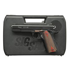 SIG SAUER 1911-22 SEMI AUTO PISTOL.