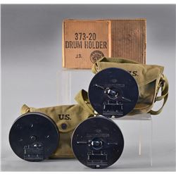 LOT OF 7 THOMPSON L DRUMS.