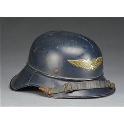 WWII GERMAN LUFTSCHUTZ HELMET.