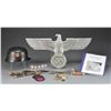 Image 1 : WWII GERMAN EDGED WEAPONS, HELMET, RAILROAD EAGLE,
