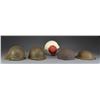 Image 1 : 5 WWI & WWII AMERICAN & BRITISH HELMETS.