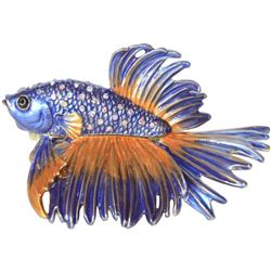 Fighting Beta Fish Trinket Jewel Box