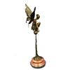 Image 3 : Art Nouveau Style Signed Original Butterfly Fairy Bronze Sculpture