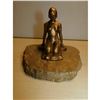 Image 5 : Art Deco Nude Spelter & Marble Sculpture