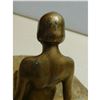 Image 8 : Art Deco Nude Spelter & Marble Sculpture