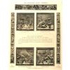Image 2 : Pair of 19thc Architectural Lithographs, Florence Italy, Ghiberti, Gates of Paradise