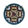 Image 3 : Green Dragonfly Stained Glass Hanging Window Panel