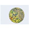 Image 5 : Mid-Century Modern Signed Enamel Tile Plate, Bust of a Woman