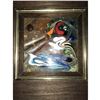 Image 4 : Mid Century Abstract Enamel on Metal Signed Painting