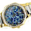 Image 1 : Amazing 200cts Mosaic Opal Mother of Pearl Inlaid Watch