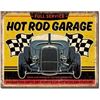 Image 1 : Hot Rod Garage Metal Sign