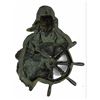 Image 3 : Signed Original Pirate Sea Captain Bronze Wall Hanging Sculpture