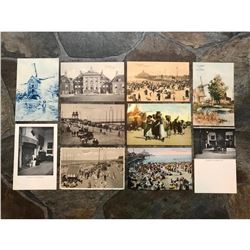 Group of Early 1900's Travel Postcards, Holland, The Hague, Netherlands