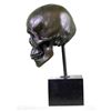 Image 2 : Skeleton Skull Bronze Sculpture