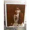 Image 2 : Young Navajo Native American Girl Sepia-Tone Photo Print