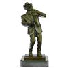 Image 1 : Jazz Saxophone Player Bronze Sculpture