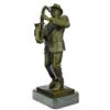 Image 2 : Jazz Saxophone Player Bronze Sculpture