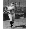 Image 1 : Babe Ruth Baseball Quote Metal Sign