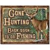 Image 1 : Vintage Style Decorative Hunt Room, Pub Bar Metal Sign