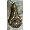 Image 1 : 19thc Ornate Copper & Brass Powder Flask