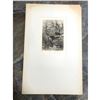 Image 2 : 19thc Original Etching, Christian Johann Kroener, Wild Boar At The Stream