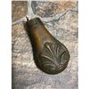 Image 1 : 19thc Ornate Brass Powder Flask