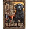 Image 1 : Hunting Dog Game Room, Pub Bar, Man Cave Metal Sign